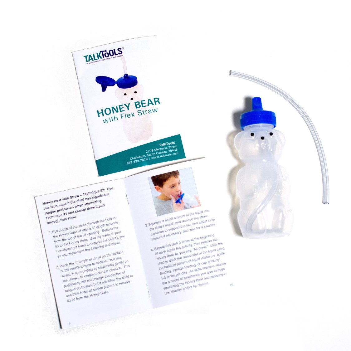 Honey Bear with handle- Talktools