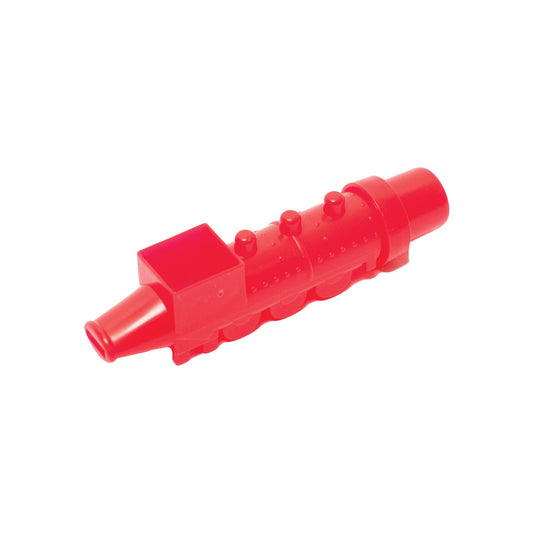 TalkTools Horn #6 - A horn instrument from the TalkTools Horn Hierarchy, employed in speech therapy and oral motor exercises. It signifies an intermediate level of difficulty within the hierarchy, progressing from #1, the easiest, to #12, the most challenging