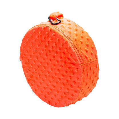 Special Needs Essentials FocusPad Seat (Plush Textured Orange Circle)