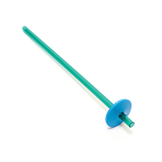 Straw with Blue Lip Block-Talktools