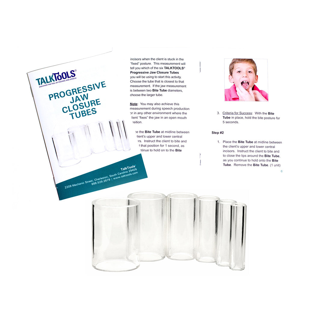 Progressive Jaw Closure Tubes-Talktools