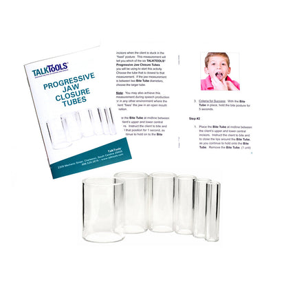 Progressive Jaw Closure Tubes-Talktools