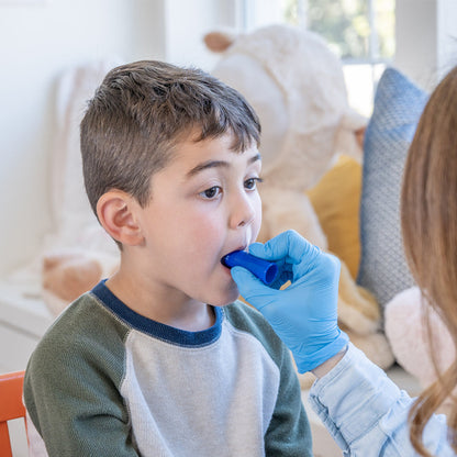 TalkTools Horn #7 - A horn instrument from the TalkTools Horn Hierarchy, utilized in speech therapy and oral motor exercises. It signifies an intermediate level of difficulty within the hierarchy, advancing from #1, the easiest, to #12, the most challenging