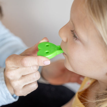 TalkTools Horn #5 - A horn instrument from the TalkTools Horn Hierarchy, utilized in speech therapy and oral motor exercises. It represents a moderate level of difficulty within the hierarchy, which ranges from #1, the easiest, to #12, the most challenging