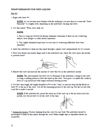 Drooling Remediation Manual E-Book (without kit) -  Talk-Tools