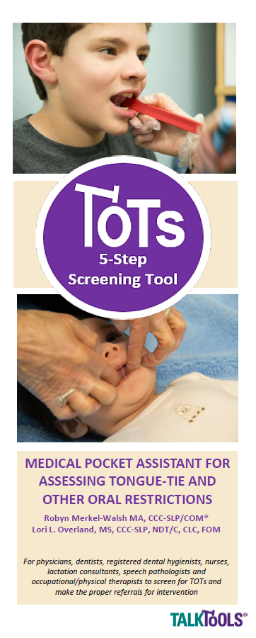 TOTs 5-Step Screening Tool Tri-Fold Brochure with Holder