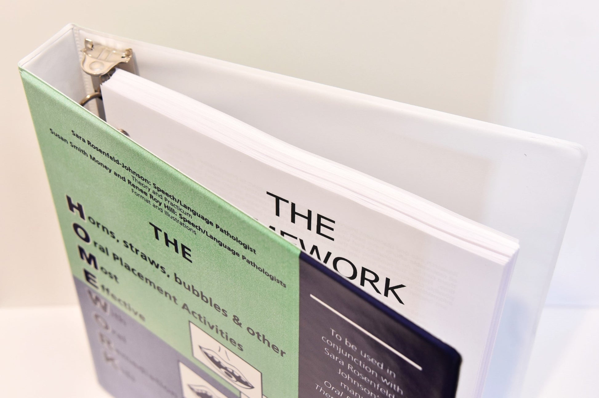 OPT (Oral Placement Therapy) Homework Book -  Talk-Tools
